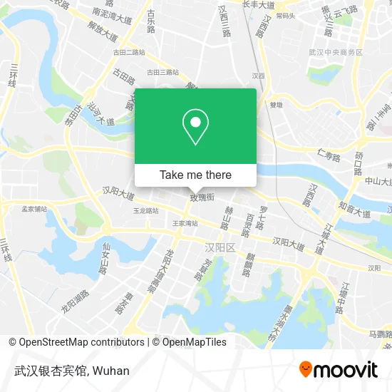武汉银杏宾馆 map