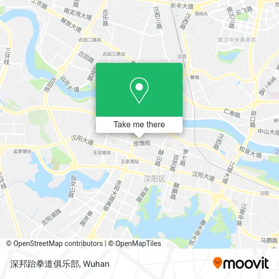 深邦跆拳道俱乐部 map
