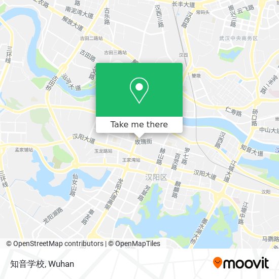 知音学校 map