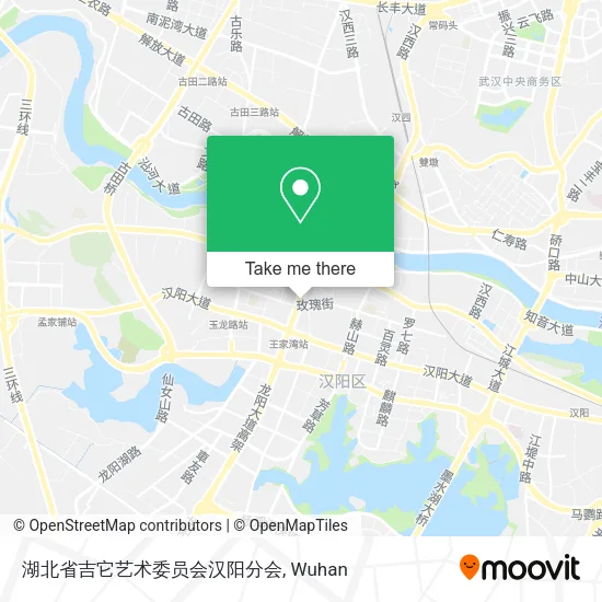湖北省吉它艺术委员会汉阳分会 map