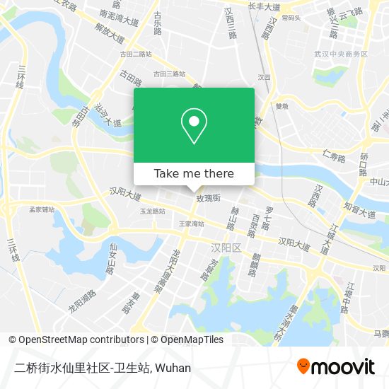 二桥街水仙里社区-卫生站 map