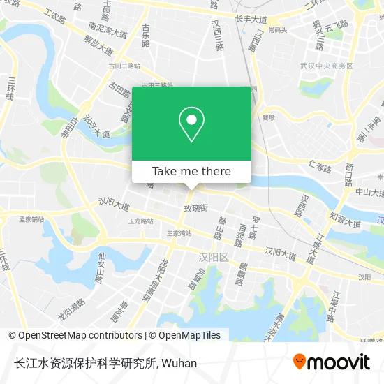 长江水资源保护科学研究所 map