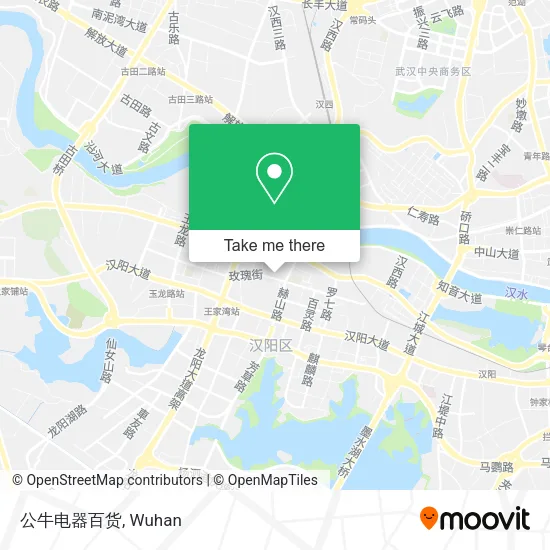 公牛电器百货 map