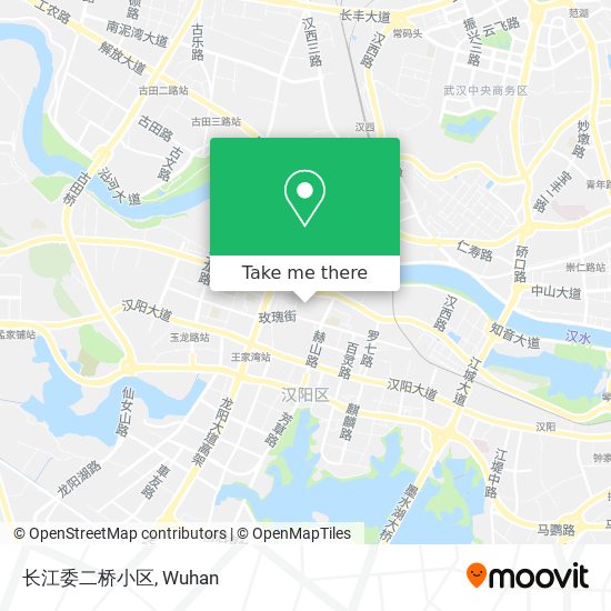 长江委二桥小区 map