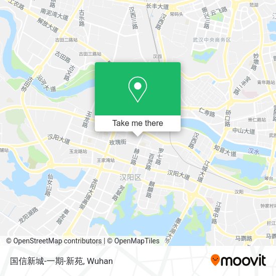 国信新城-一期-新苑 map