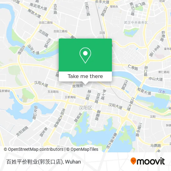 百姓平价鞋业(郭茨口店) map