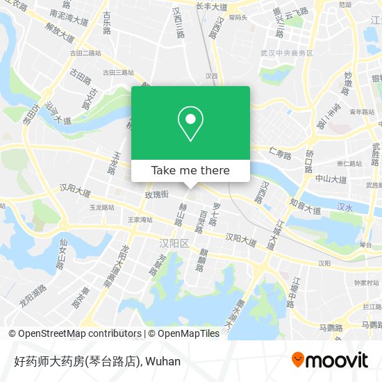 好药师大药房(琴台路店) map