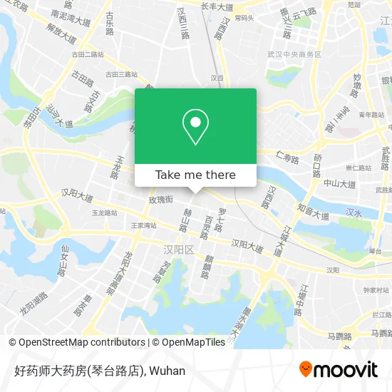 好药师大药房(琴台路店) map