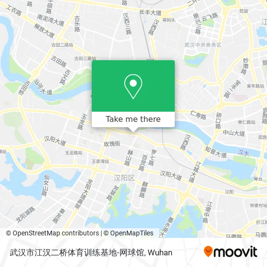 武汉市江汉二桥体育训练基地-网球馆 map