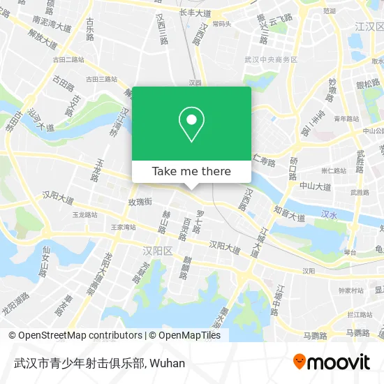 武汉市青少年射击俱乐部 map