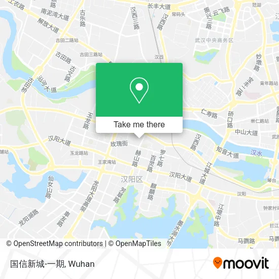 国信新城-一期 map