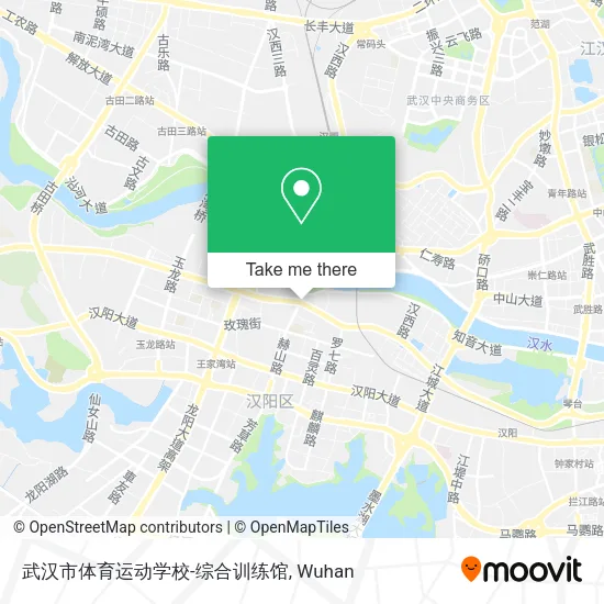 武汉市体育运动学校-综合训练馆 map