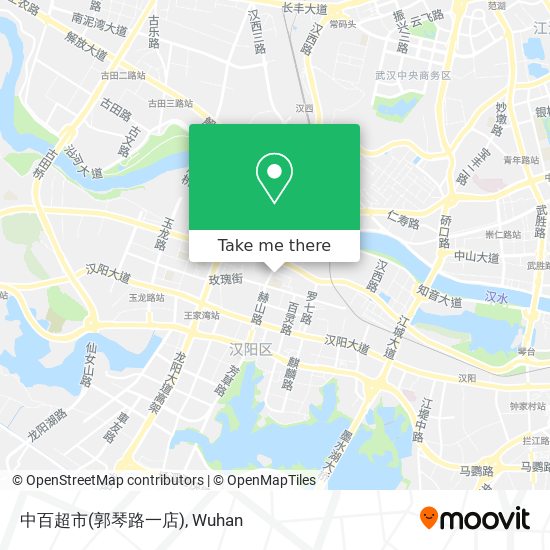 中百超市(郭琴路一店) map