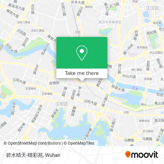 碧水晴天-晴彩苑 map