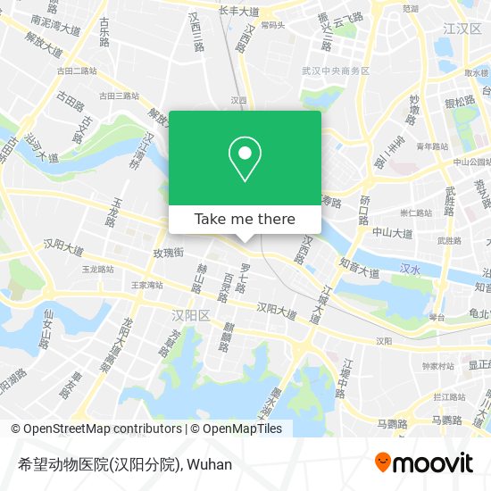 希望动物医院(汉阳分院) map