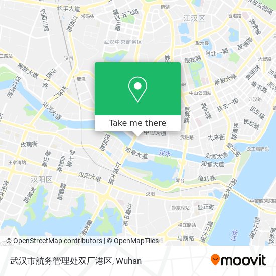 武汉市航务管理处双厂港区 map
