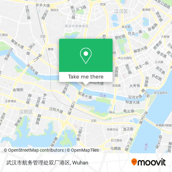 武汉市航务管理处双厂港区 map