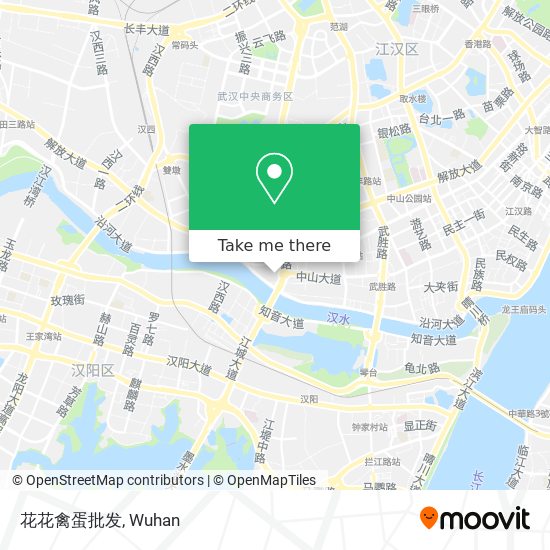 花花禽蛋批发 map
