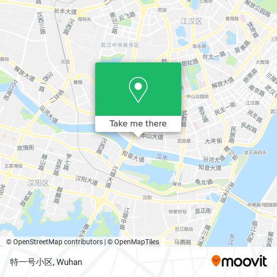 特一号小区 map