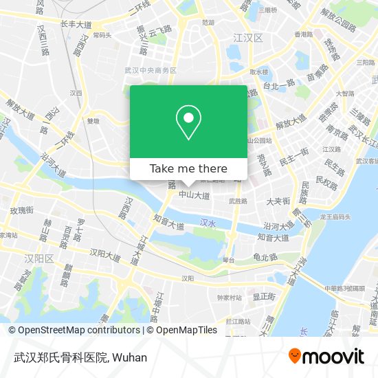 武汉郑氏骨科医院 map