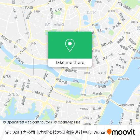 湖北省电力公司电力经济技术研究院设计中心 map