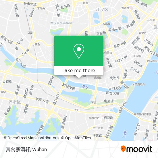 真食寨酒轩 map