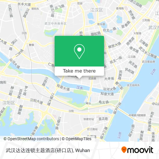 武汉达达连锁主题酒店(硚口店) map