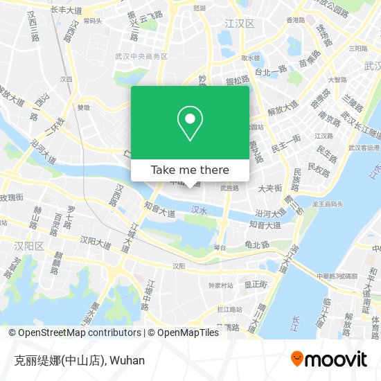 克丽缇娜(中山店) map