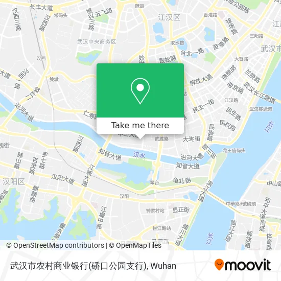 武汉市农村商业银行(硚口公园支行) map