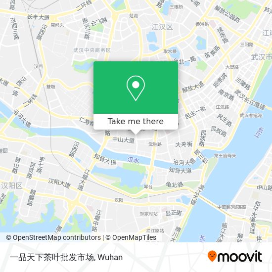 一品天下茶叶批发市场 map