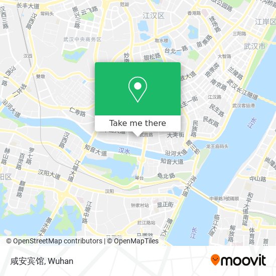 咸安宾馆 map