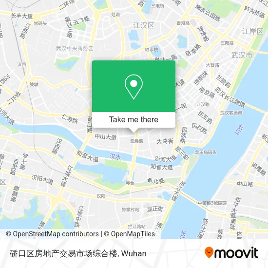 硚口区房地产交易市场综合楼 map