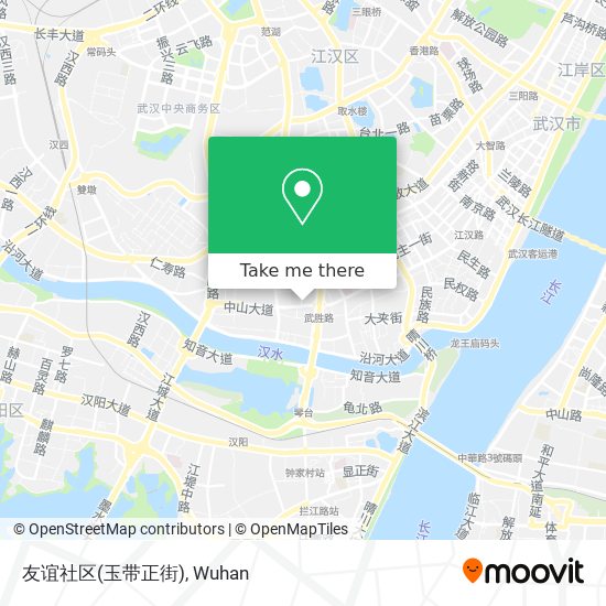 友谊社区(玉带正街) map