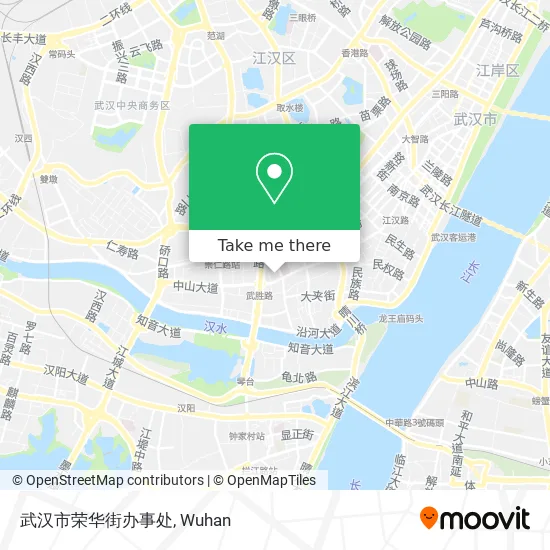 武汉市荣华街办事处 map