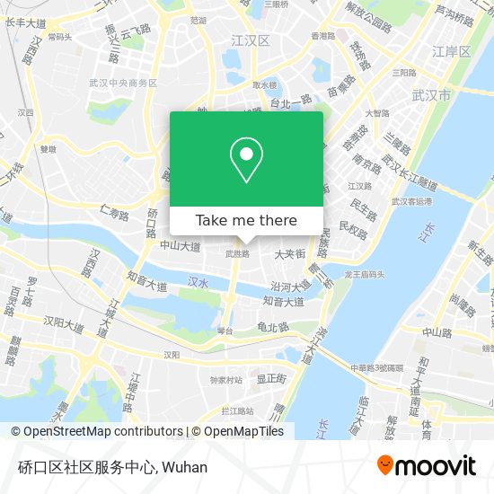 硚口区社区服务中心 map