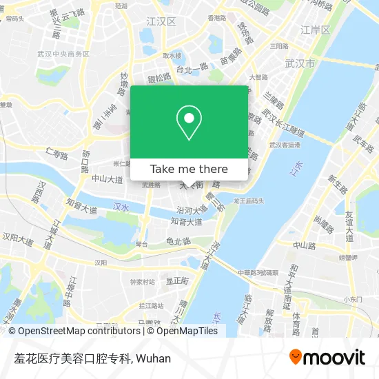 羞花医疗美容口腔专科 map