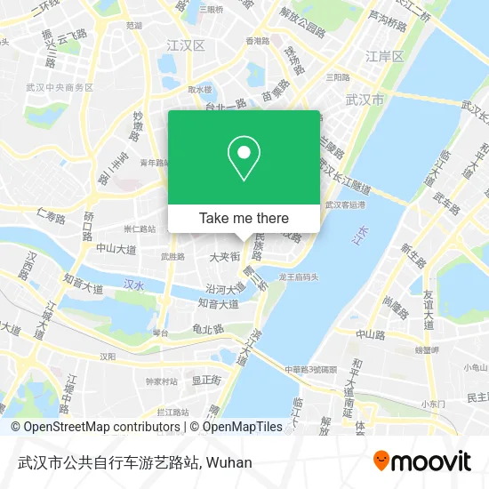 武汉市公共自行车游艺路站 map