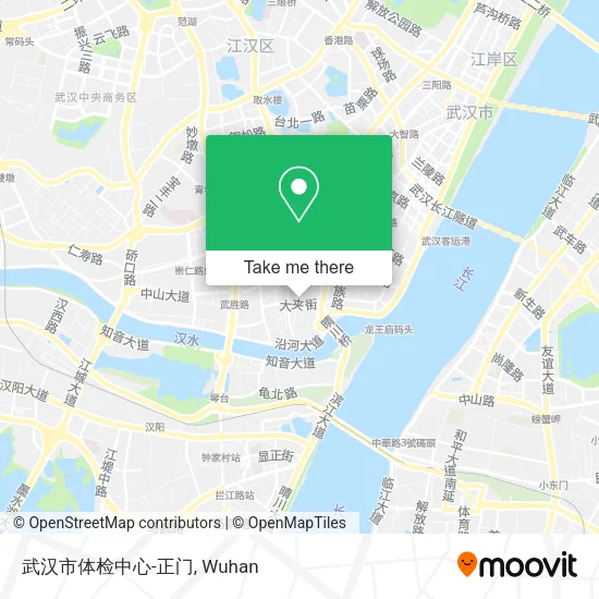 武汉市体检中心-正门 map