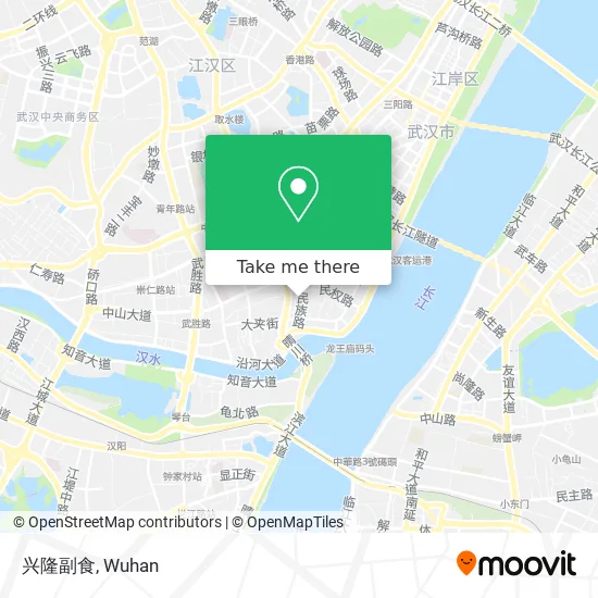兴隆副食 map