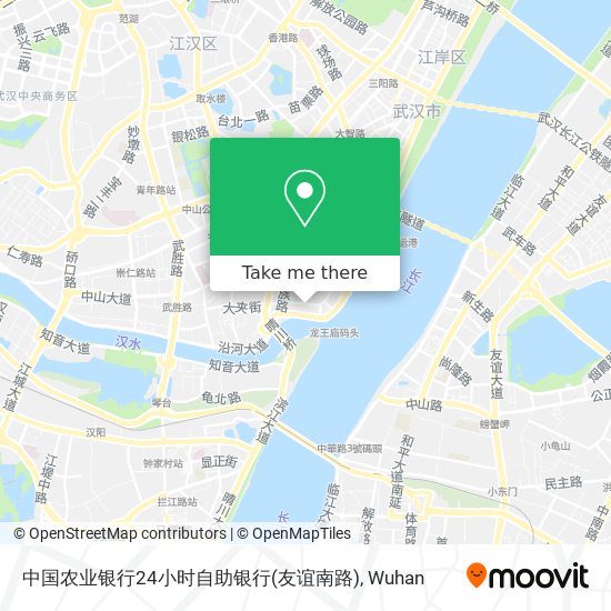 中国农业银行24小时自助银行(友谊南路) map