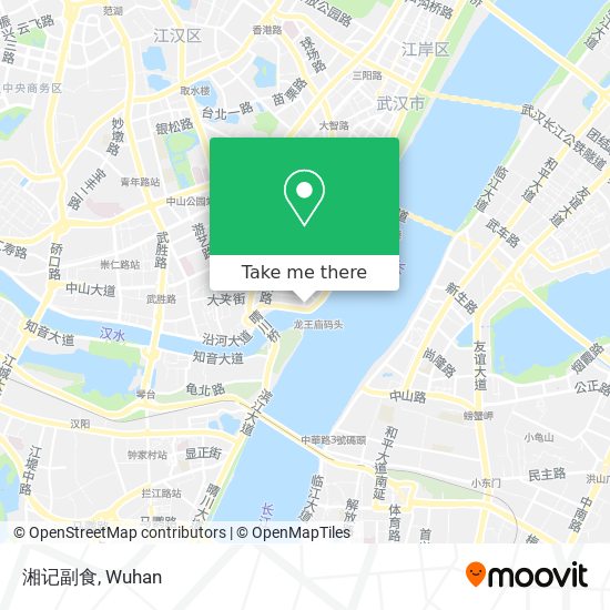 湘记副食 map