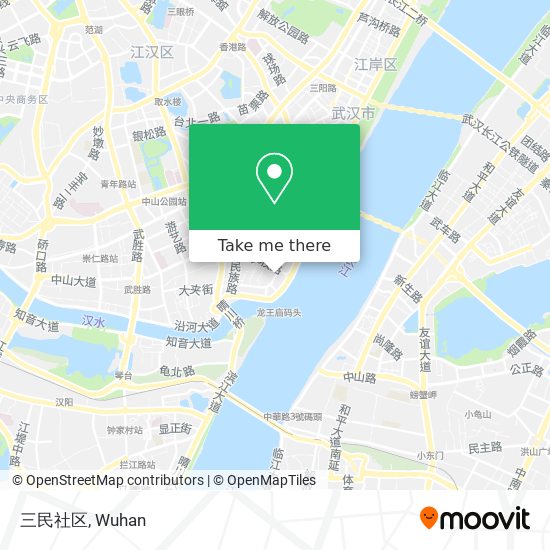三民社区 map