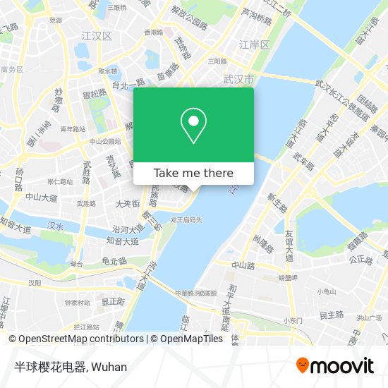 半球樱花电器 map