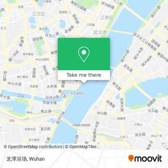 龙潭浴场 map