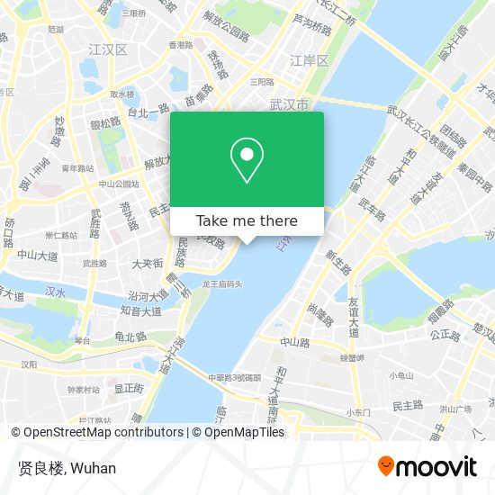 贤良楼 map