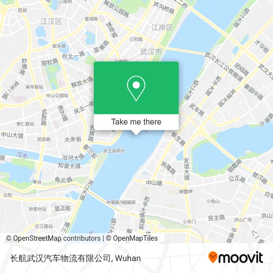长航武汉汽车物流有限公司 map
