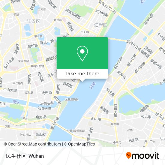 民生社区 map