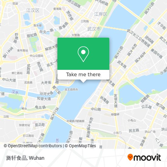 旖轩食品 map