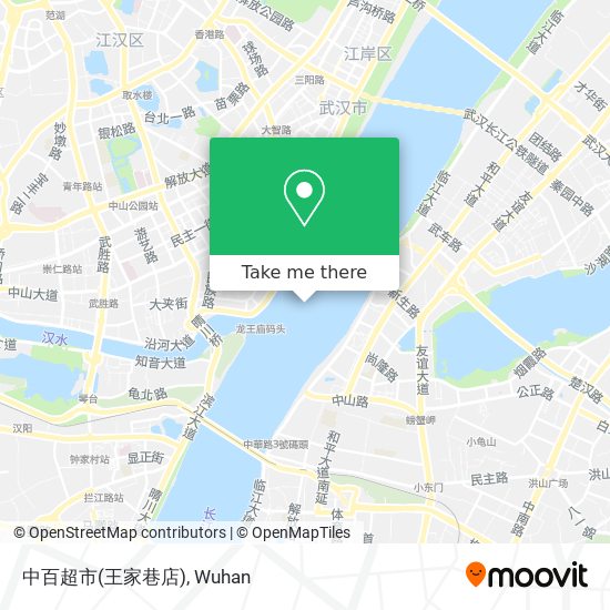 中百超市(王家巷店) map