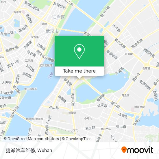 捷诚汽车维修 map